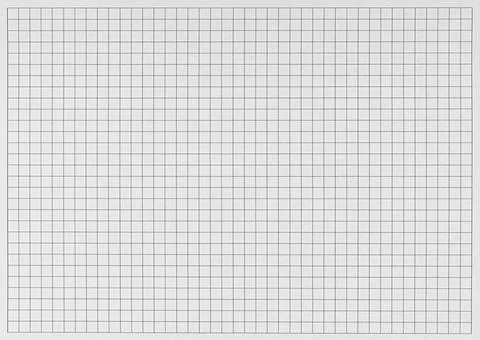 Checkered Paper Sheet with Close-Up Grid on Isolated White Background for Not Stock Photos