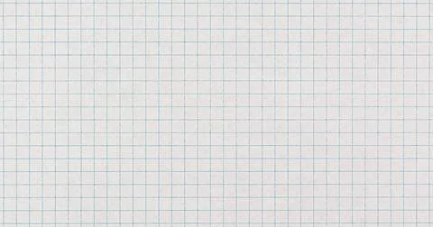 Checkered Paper Sheet with Close-Up Grid on Isolated White Background for Not Stock Photos