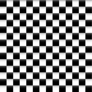 Checkered pattern, background with gradient fills. Vector. Illustrazione stock