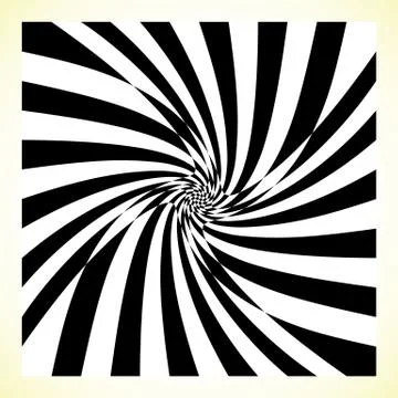 Checkered pattern (chess board, checker board) with distortion Illustrazione stock