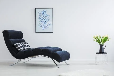 Checkered pattern pillow Stock Photos