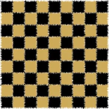 Checkered pattern seamless texture tile background vector illustration Stock Illustration