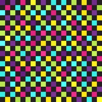 Checkered pattern. Seamless vector Stock Illustration