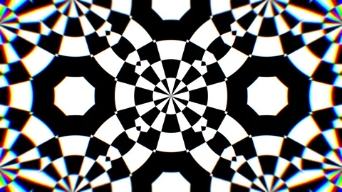 Checkered Pattern Shape Visual Art Stock-Footage 265247606
