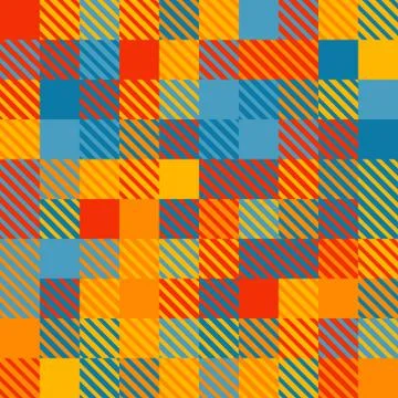 Checkered plaid pattern Stock Illustration