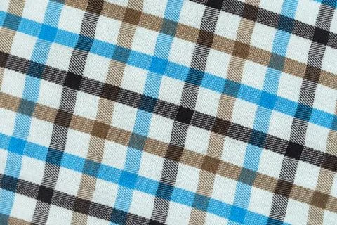 Checkered plaid shirt pattern texture Stock Photos