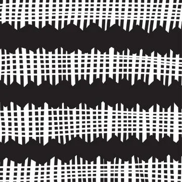 Checkered plaid vector background. Black and white tartan, plaid pattern, che Stock Illustration