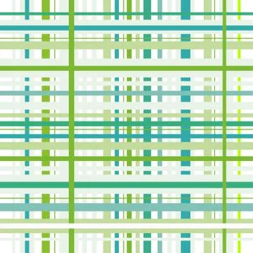 Checkered plaid vector background. Blue and green tartan, seamless pattern, c Stock Illustration