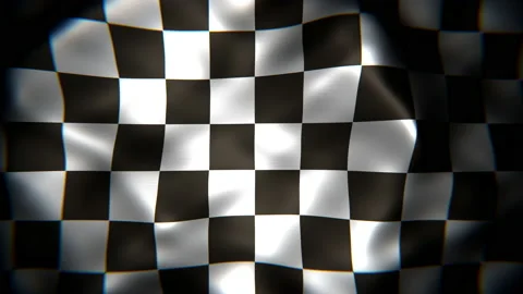 Checkered race flag looping 3D animation 스톡 동영상 144041336