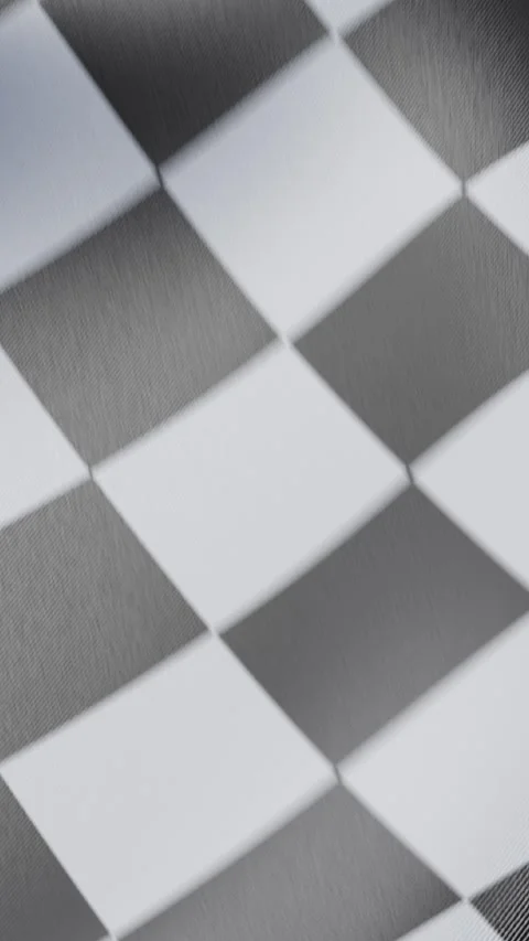 Checkered race flag on sky background Stock Footage 287922583