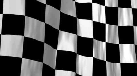 Checkered racing flag 動画素材 61219275