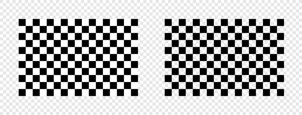 Checkered racing flag vector design Stock Illustration