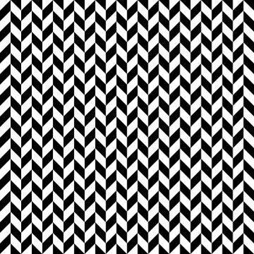 Checkered seamless pattern with alternating parallelogram. Optical illusion,  Stock Illustration