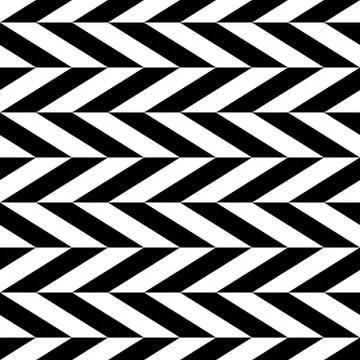 Checkered seamless pattern with alternating parallelogram. Optical illusion,  Stock Illustration
