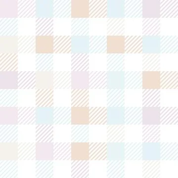 Checkered spring gingham print Stock Illustration