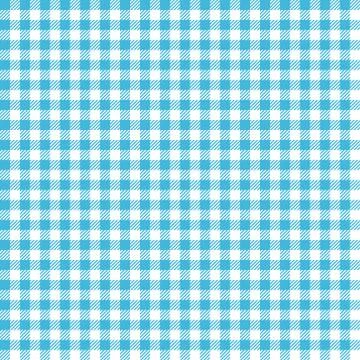 Checkered table cloth background Stock Illustration