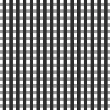 Checkered tablecloth Stock Illustration