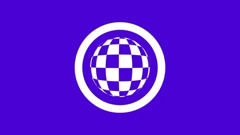 Checkered Target Stock Footage 335608873