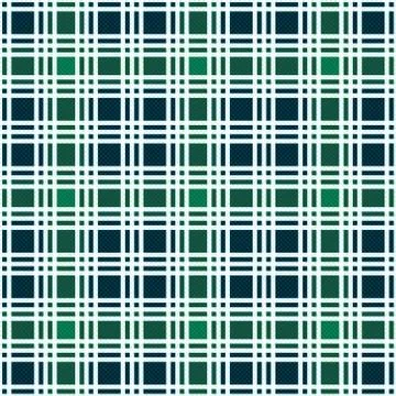 Checkered tartan fabric seamless pattern Stock Illustration