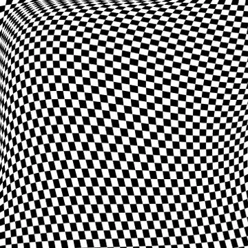 Checkered texture 3d background  made in 3d software Stock Illustration