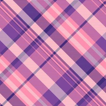 Checkered texture textile vector, strong tartan seamless pattern. Mother pl.. Stockillustratie