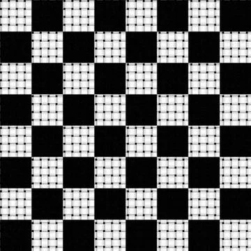 Checkered Weave Stock Illustration