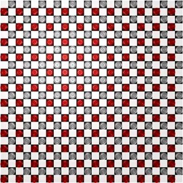 Checkers background Stock Illustration