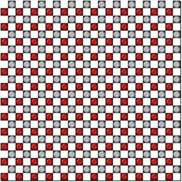 Checkers background Stock Illustration