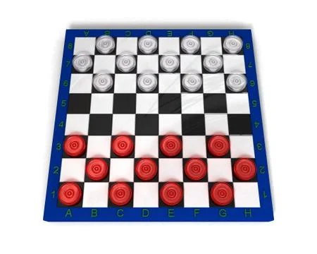 Checkers Stock Illustration