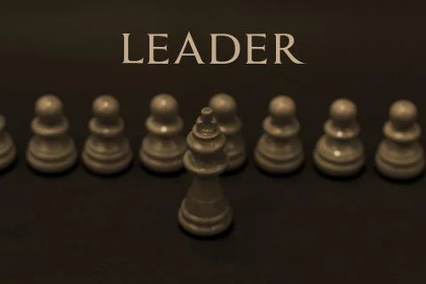 Checkers leader Stock Illustration