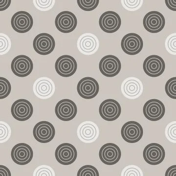 Checkers pattern. Seamless vector game background with gray and white draught Stock Illustration