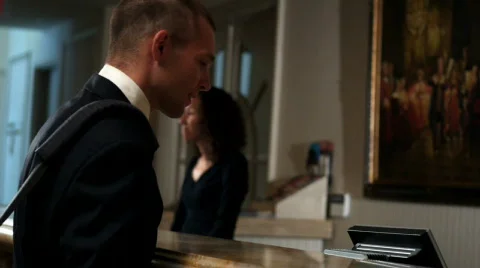 Checking In 02 (720p / 23.98) Video stock 669963