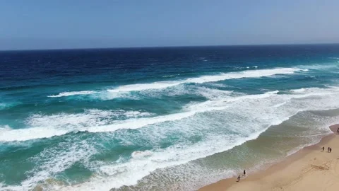 Checking the beach Video stock 163165216