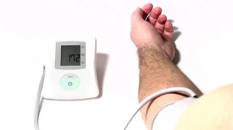 Checking Blood Pressure 04 스톡 동영상 10743768