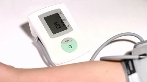 Checking Blood Pressure 07 Stock Footage 10743809