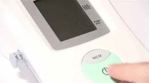 Checking Blood Pressure 15 closeup 库存影片 10743983