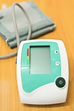 Checking blood pressure Stock Photos