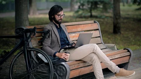 Checking Email.Mobile Worker Software Developer Job Stock Footage 245576908