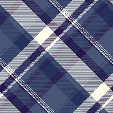 Checking fabric check textile, gift plaid seamless background. Primary vect.. Stock Illustration
