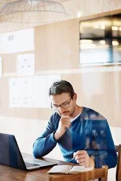 Checking his schedule Stock Photos