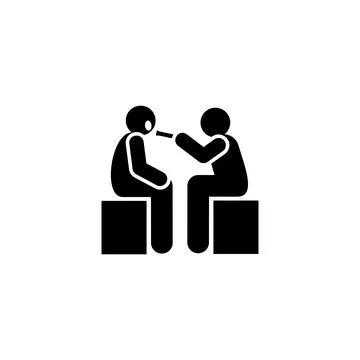 Checking, inside, mouth, patient icon. Element of cancer icon. Premium quality Stock Illustration