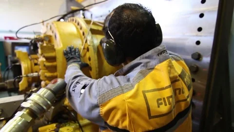 Checking machine Stock Footage 77049700