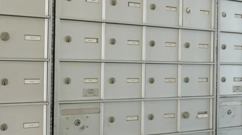 Checking the mailbox Stock Footage
