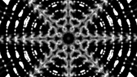 Checking mammogram x-ray pattern formed of abstract defocused dots connections. Stock Illustration