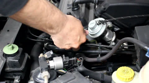 Checking Oil Stock-Footage 23480209