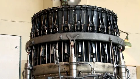 Checking operability of control system of shutters of jet nozzle. Stock Footage 113693090