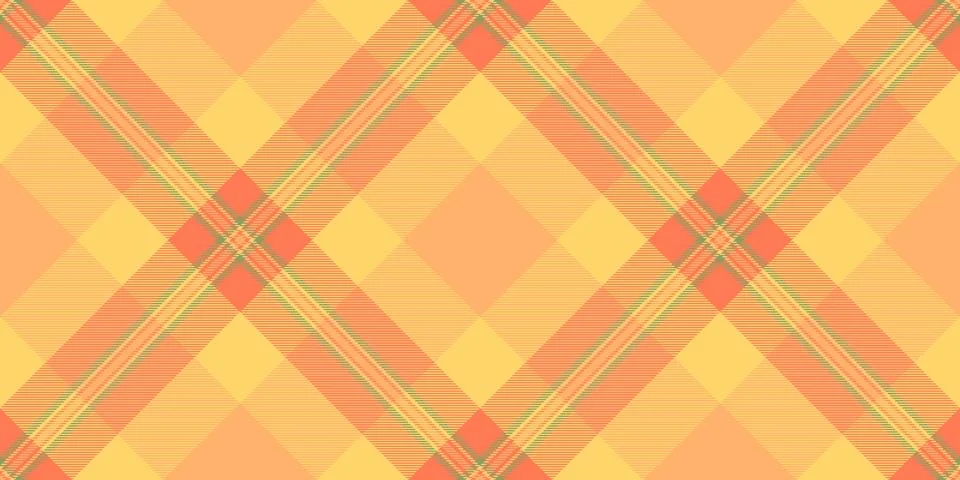 Checking pattern tartan fabric, cell vector texture check. Funky plaid seam.. 스톡 일러스트