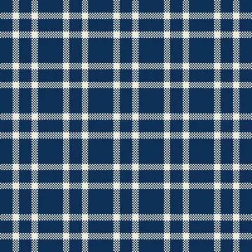 Checking plaid texture background, school textile tartan vector. Rag fabric.. Illustrazione stock