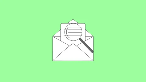 Checking resume. Hiring a candidate for a job. A simple animated icon. Stock Footage 161063192