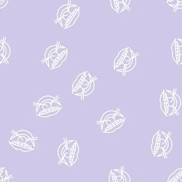 Checking tooth braces line seamless pattern 스톡 일러스트